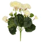 Kunstplant geranium wit 30 cm - Kunst geranium