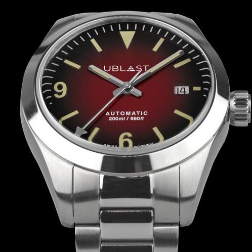 Ublast - Explorer - UBEXDA40RD - Automatic Swiss - Heren -, Sieraden, Tassen en Uiterlijk, Horloges | Heren