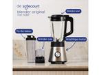 Safecourt Kitchen Power Blender - 1,5L Glas & 600ml To-Go, Verzenden, Nieuw
