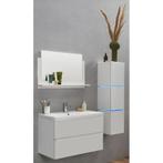 Badkamermeubel Mareno Wit 80CM (Badkamermeubels), Huis en Inrichting, Badkamer | Badkamermeubels, Ophalen of Verzenden, Nieuw