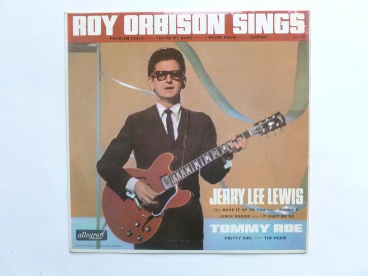 Roy Orbison, Jerry Lee Lewis & Tommy Roe – Roy Orbison Sings, Cd's en Dvd's, Vinyl | Pop, Zo goed als nieuw, Verzenden