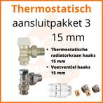 Eco 4 Thermostatisch M30 aansluitpakket 3 t.b.v. 15 mm buis, Ophalen of Verzenden, Nieuw, Radiator, Hoog rendement (Hr)