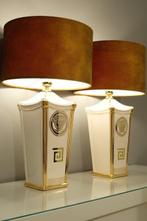 AHURA CERAMICHE ITALY - Tafellamp (2) - VERSACE - 24 kt goud