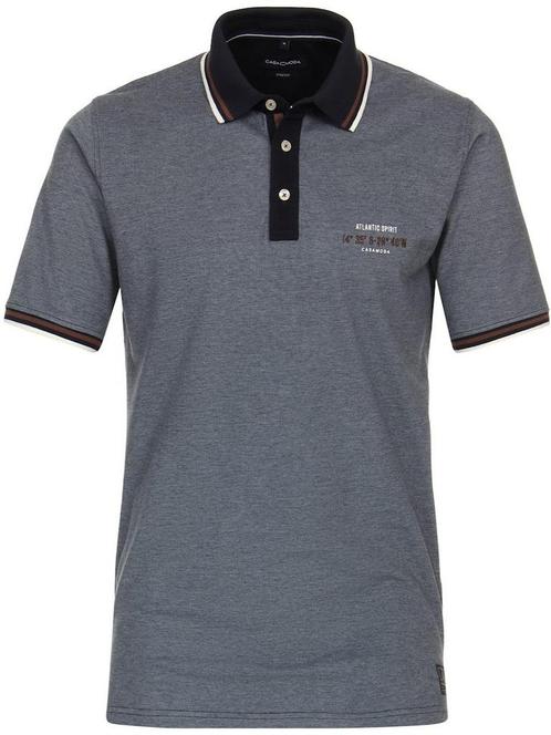 Casa Moda Poloshirt Atlantic Spirit Met Elasthan, Kleding | Heren, Polo's, Blauw, Nieuw, Verzenden