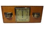 sbf Aneroid barometer - Glas, Hout, Metaal - sBf