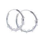 Fako Bijoux® - Bali Oorringen - Mako - 15mm - Zilverkleurig, Sieraden, Tassen en Uiterlijk, Verzenden, Nieuw
