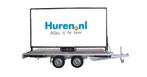 Goedkoop een Reclame aanhanger huren vanaf €35,- per dag, Nieuw