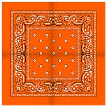 Boerenzakdoek Oranje - 54x54cm NIEUW beschikbaar voor biedingen