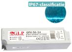 GLP LED voedingsadapter - 24V 48W 2A - IP67 Waterdicht, Verzenden, Nieuw