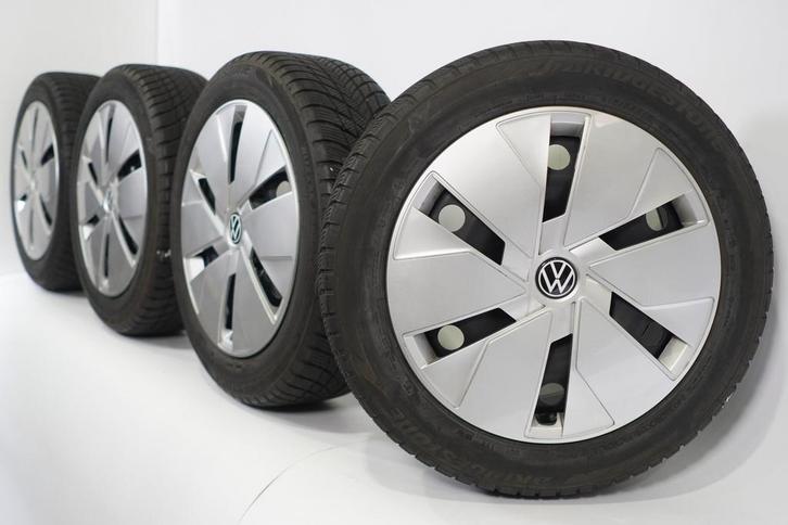 Volkswagen ID3 18 inch velgen Bridgestone Winterbanden Origi, Auto-onderdelen, Banden en Velgen, Velg(en), Gebruikt, 18 inch, Winterbanden