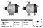 Dynamo / Alternator JAGUAR XF I (4.2,4.2 Kompressor), Auto-onderdelen, Nieuw, Ophalen of Verzenden