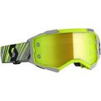 Crossbril Scott Fury - Fluo Geel / Grijs, Motoren, Kleding | Motorkleding, Verzenden, Nieuw met kaartje, Motorcrosskleding, Scott