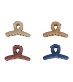 Haarklemmen Set Klein Wave 3cm Mat Naturel, Nieuw