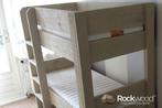 Rockwood® Bouwpakket Stapelbed Steigerhout  white wash, Kinderen en Baby's, Kinderkamer | Stapelbedden en Hoogslapers, Ophalen of Verzenden