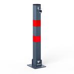Parkeerpaal - Staal - 5x5x65cm - Incl. Sleutel