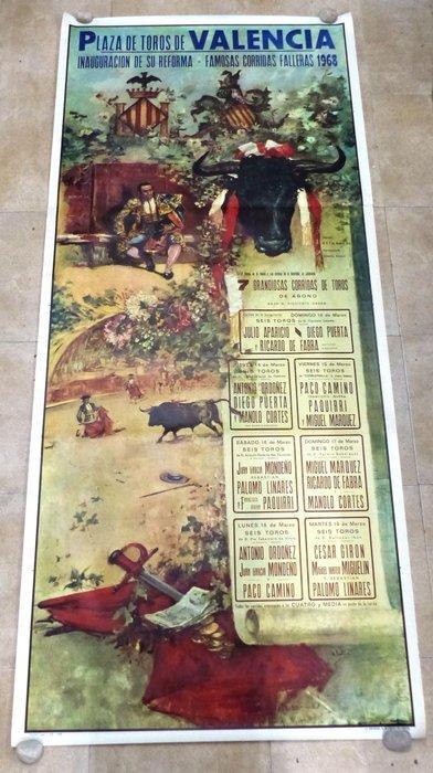 Mariano Benlliure - Toros Corridas Falleras, Valencia -, Antiek en Kunst, Kunst | Tekeningen en Foto's