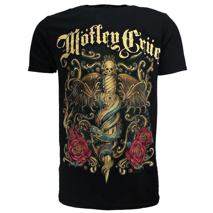 Mötley Crüe Exquisite Dagger T-Shirt - Band Merch |, Kleding | Heren, T-shirts, Verzenden