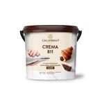 Callebaut Crema Vulling Pure Chocolade 5kg, Verzenden, Nieuw