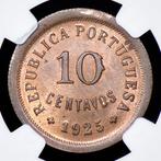 Portugal. Republic. 10 Centavos 1925 - NGC - MS 64