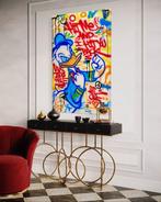 Outside313 - Donald Duck - Hit me and I hit you back, Antiek en Kunst, Kunst | Schilderijen | Modern