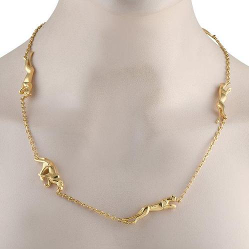 Cartier - Ketting met hanger - 18 karaat Geel goud, 18K, Sieraden, Tassen en Uiterlijk, Antieke sieraden