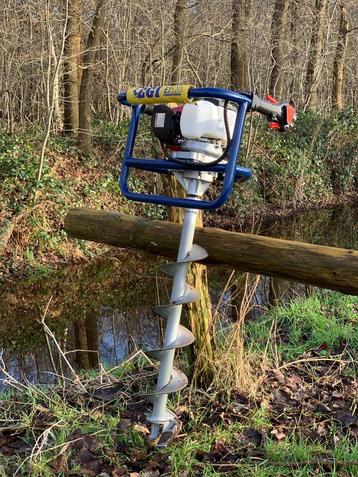 EGI 4 takt Honda GX35 eenmans-grondboor met 3 boren