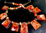 Halsketting - Verenigde Staten Navajo spiny oyster plaat