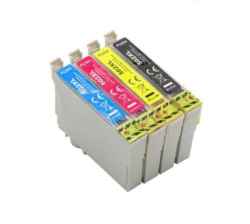 Set Epson 502 XL 502XL huismerk inkt cartridges met chip, Computers en Software, Printerbenodigdheden, Cartridge, Nieuw, Verzenden