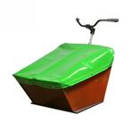 Clarijs Dekzeil Bakfiets Kort Appelgroen, Fietsen en Brommers, Fietsen | Bakfietsen, Verzenden, Nieuw