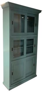 Buffetkast turquoise Sluis 110cm, Ophalen of Verzenden, Nieuw