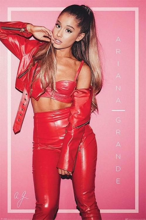 Poster Ariana Grande Red 61x91,5cm, Verzamelen, Posters, Nieuw, A1 t/m A3, Verzenden