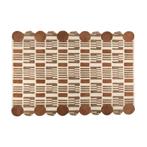 *WOONWINKEL* Retro Vloerkleed Beige En Terra, Huis en Inrichting, Woonaccessoires | Overige, Verzenden, Nieuw
