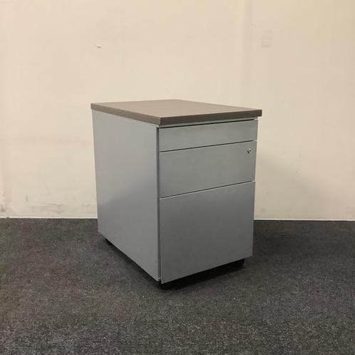 Ladeblok vv 3 lades en sleutel (hxbxd) 64x42,5x60 cm, Bruin, Huis en Inrichting, Kasten | Ladekasten, Gebruikt, Ophalen of Verzenden