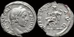 222-235ad Roman Severus Alexander Ar denarius Virtus seat..., Postzegels en Munten, Munten | Europa | Niet-Euromunten, Verzenden