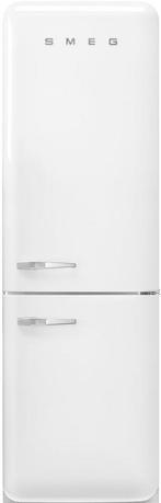 Smeg FAB32RWH6 retro jaren 50 koel/vriescombinatie - wit, 150 tot 200 liter, Verzenden, 60 cm of meer, Met aparte vriezer