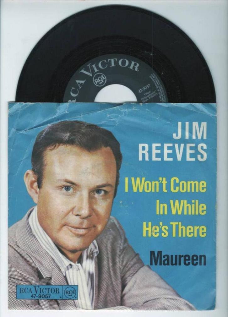 Jim Reeves – I Wont Come In While Hes There / Maureen (1-7, Cd's en Dvd's, Vinyl Singles, Ophalen of Verzenden