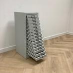 Tweedehands metalen ladekastje vv 15 lades, (hxbxd) 90x30x41, Huis en Inrichting, Kasten | Overige, Ophalen of Verzenden, Gebruikt