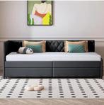 Dagbed Slaapbank 90x200 met Uittrekbed, Verzenden, Nieuw