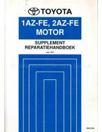 2003 TOYOTA RAV4 1AZ-FE 2AZ-FE MOTOR WERKPLAATSHANDBOEK, Auto diversen, Handleidingen en Instructieboekjes