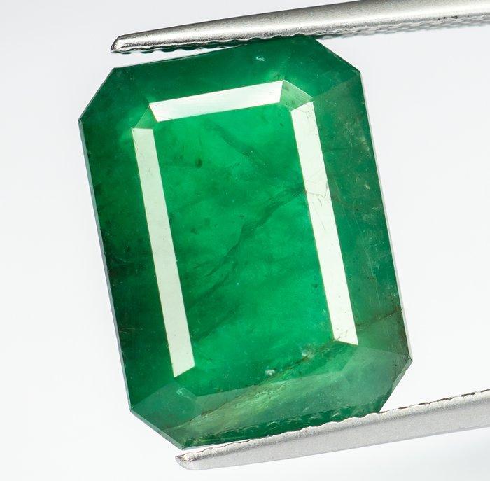 Zonder Minimumprijs Groen Smaragd - 10.27 ct - International, Sieraden, Tassen en Uiterlijk, Edelstenen