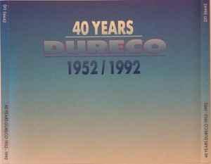 cd - Various - Dureco 40 Years 1952-1992, Cd's en Dvd's, Cd's | Overige Cd's, Zo goed als nieuw, Verzenden