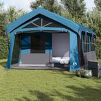 vidaXL Tenten met dak Blauw 620 x 322 x 240 cm Polyester, Verzenden, Nieuw
