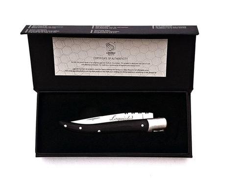 Laguiole - Pocket Knife - Black Ebony Wood - style de -, Antiek en Kunst, Antiek | Keukenbenodigdheden