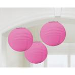 Lampionnen Set Donker Roze - 3 Stuks, Kinderen en Baby's, Kraamcadeaus en Geboorteborden, Ophalen of Verzenden, Nieuw