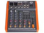 Ibiza Sound MX401 4 kanaals stage mixer studio mengpaneel