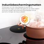 Induction Kings® Inductie Beschermers - 4 matten + 2 hangers, Witgoed en Apparatuur, Kookplaten, Verzenden, Nieuw, Inductie