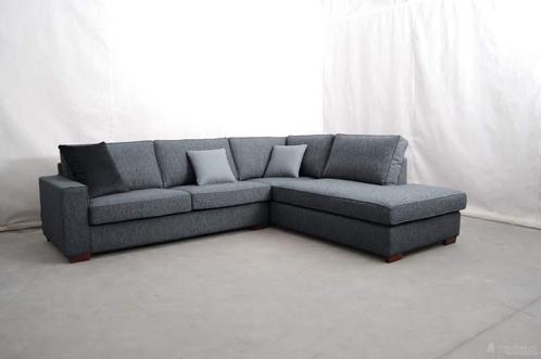 Hoekbank Frederiksoord - hoekbanken - Grijs, Huis en Inrichting, Banken | Sofa's en Chaises Longues, Nieuw, Stof