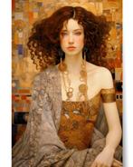Ksavera - Belle Epoque DS0741 - canvas XXL - 120cm, Huis en Inrichting, Overige Huis en Inrichting, Nieuw