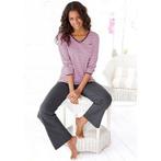 H.I.S Pyjama met strepen van voorgeverfd garen, Kleding | Dames, Verzenden