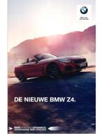 2018 BMW Z4 BROCHURE NEDERLANDS, Nieuw, BMW, Author